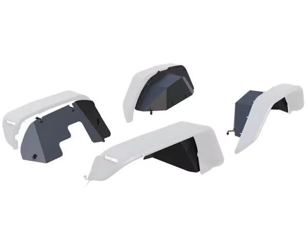 Black Horse Tubular Inner Fender Flares