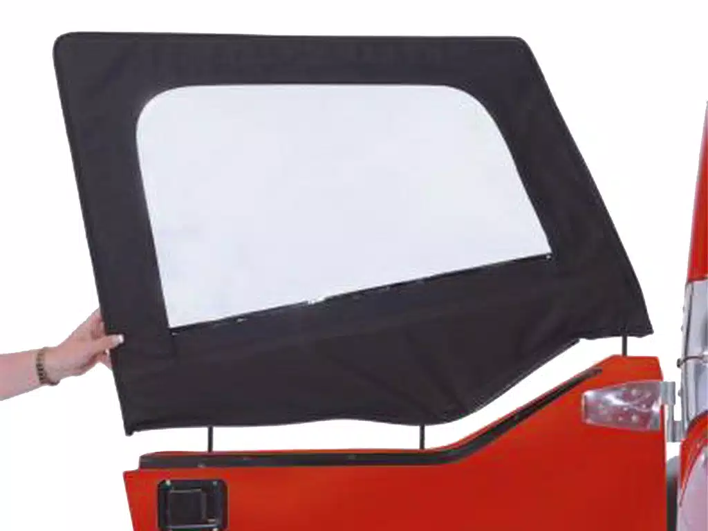 RealTruck Rampage Black Diamond Upper Door Replacement Set