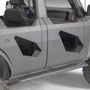 Upgrade your Jeep with Fab Fours Trail Door Inserts. Rugged steel design, aggressive off-Fab Fours Trail Door Inserts