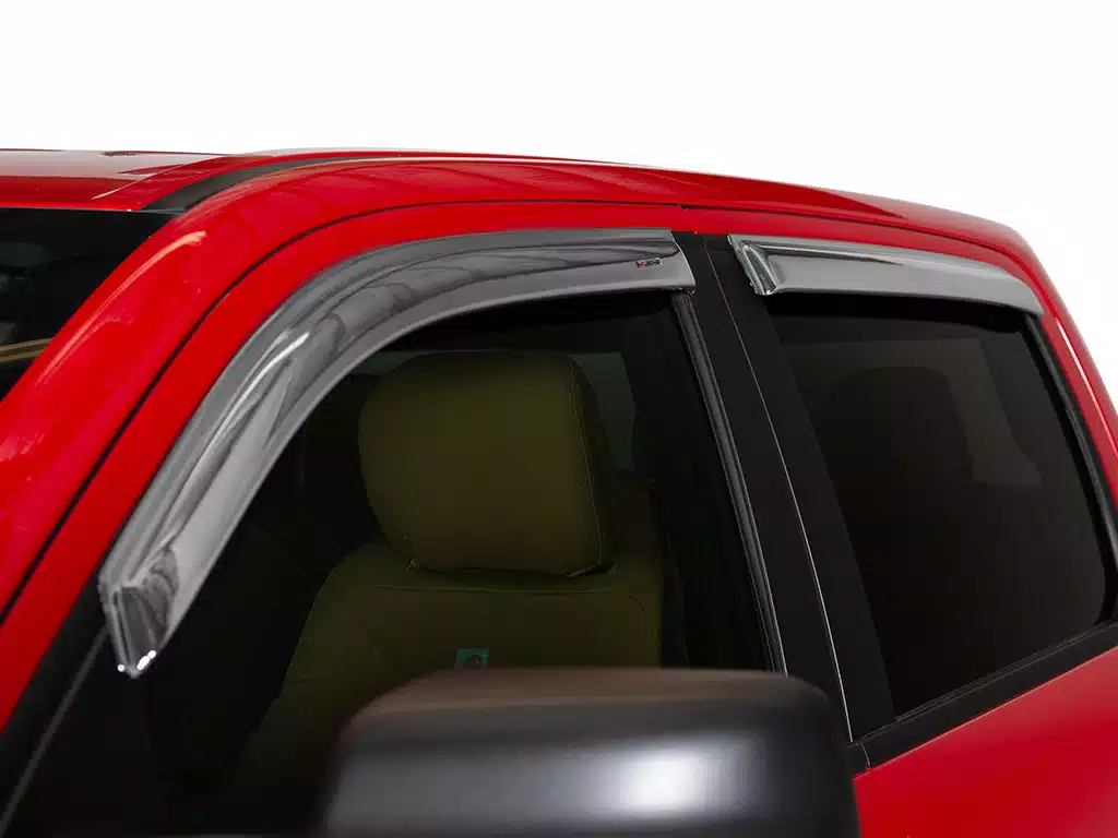 RealTruck Stampede Chrome Window Deflectors