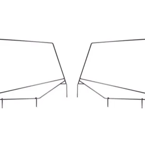 Rugged Ridge Upper Door Skin Frames