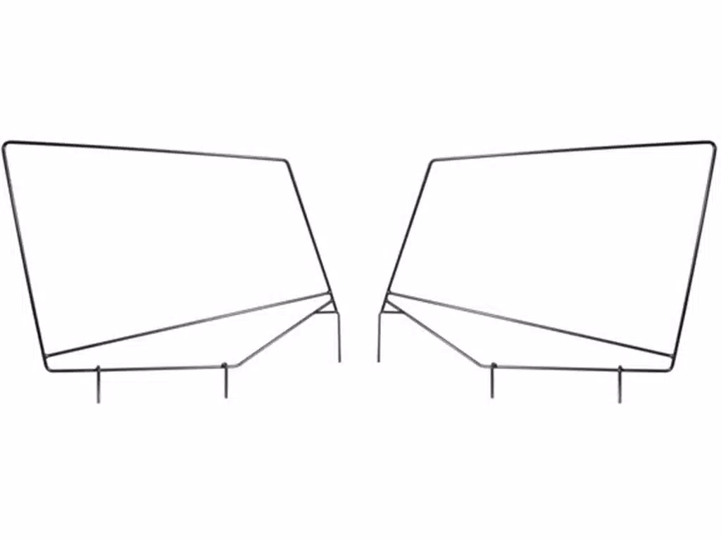Rugged Ridge Upper Door Skin Frames